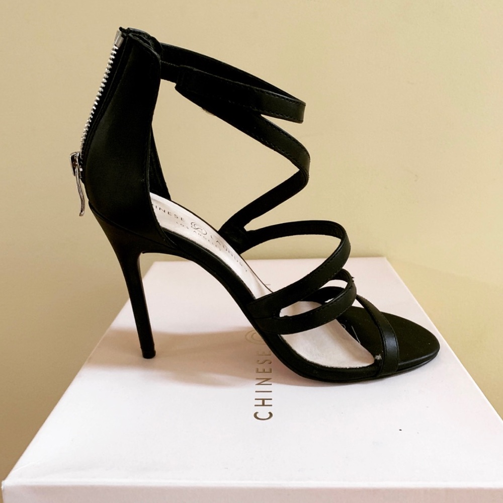 Lalli Strappy Leather Stiletto Sandal - Picture 7 of 7